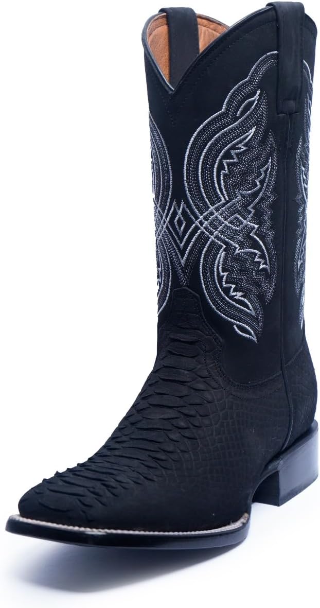 

Кожаные ковбойские сапоги. BUCEFALO Generic, черный