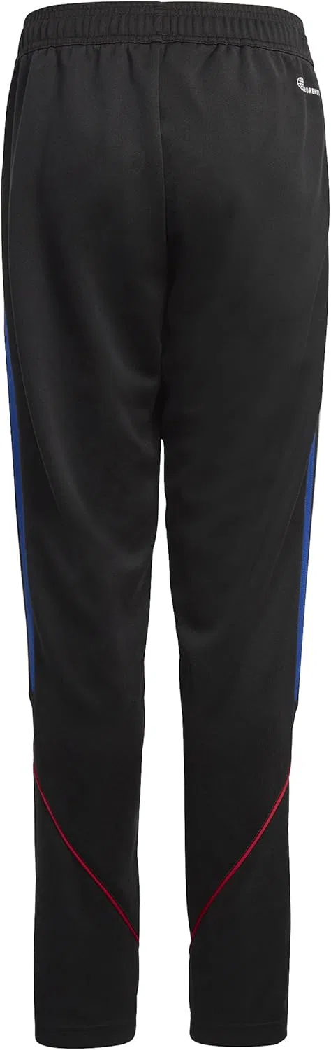 Детские брюки Adidas Tiro Unisex-Child, размер XS, Black/Team Power Red — фото 2