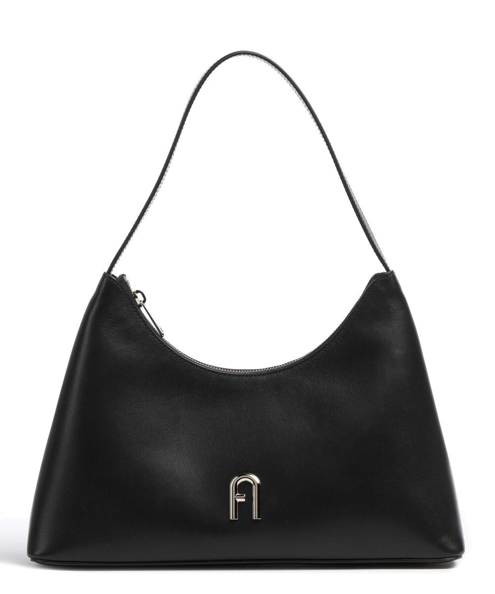 

Кожаная сумка-ведро Diamante S Furla, черный