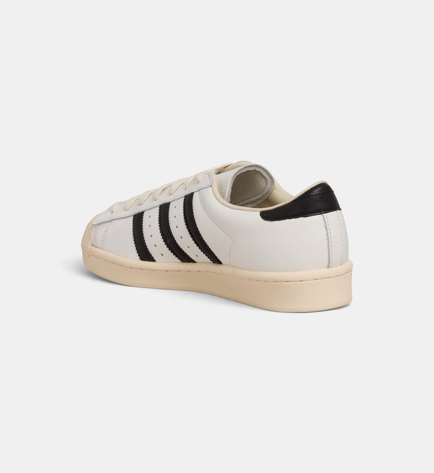 Низкие кеды Superstar Vintage из кожи Adidas Originals, черный — фото 3