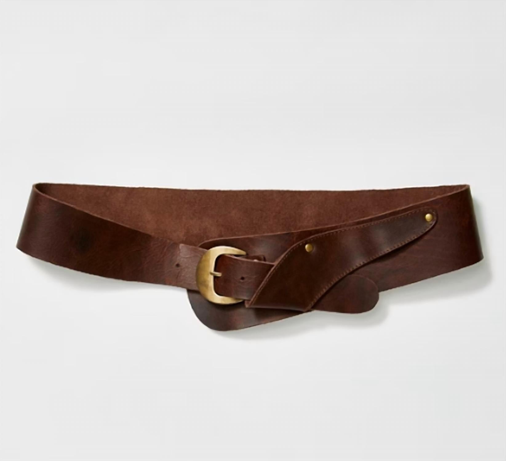 

Поясной ремень Jericho в темном цвете Free People, цвет dark roast