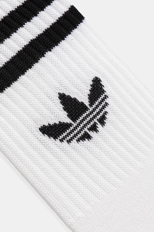 Носки 3-Stripes 6 пар Adidas Originals, белый — фото 2