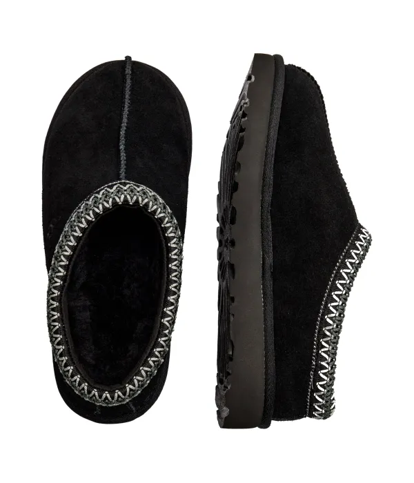 Кожаные мюли с сандалиями Тасмана Ugg, черный — фото 4