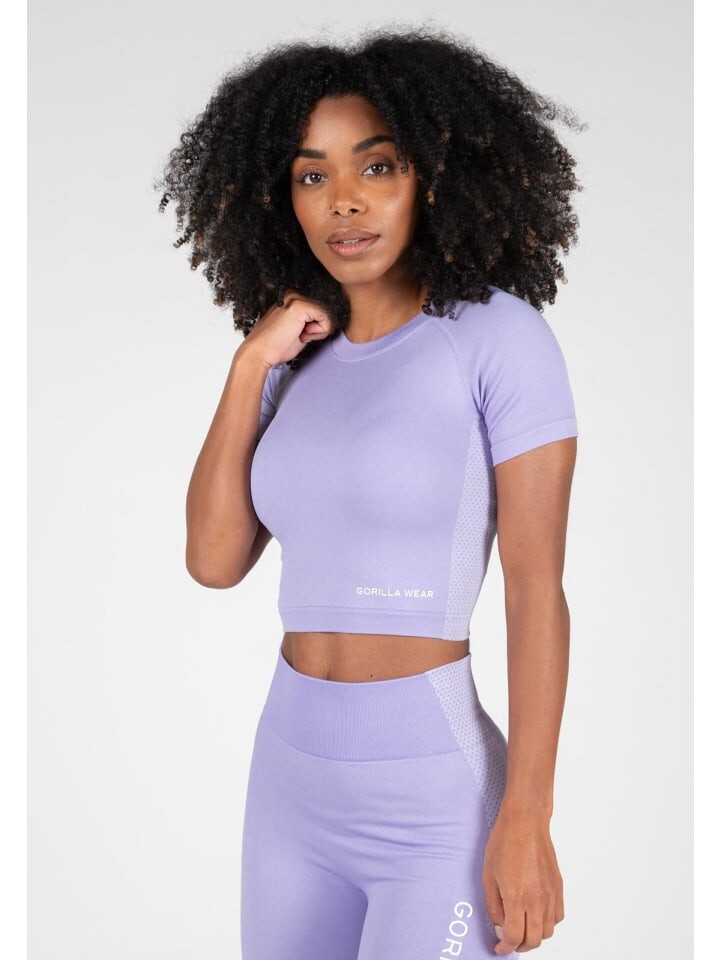 

Функциональная рубашка Gorilla Wear Nahtloses Crop-Top - Selah - Violett