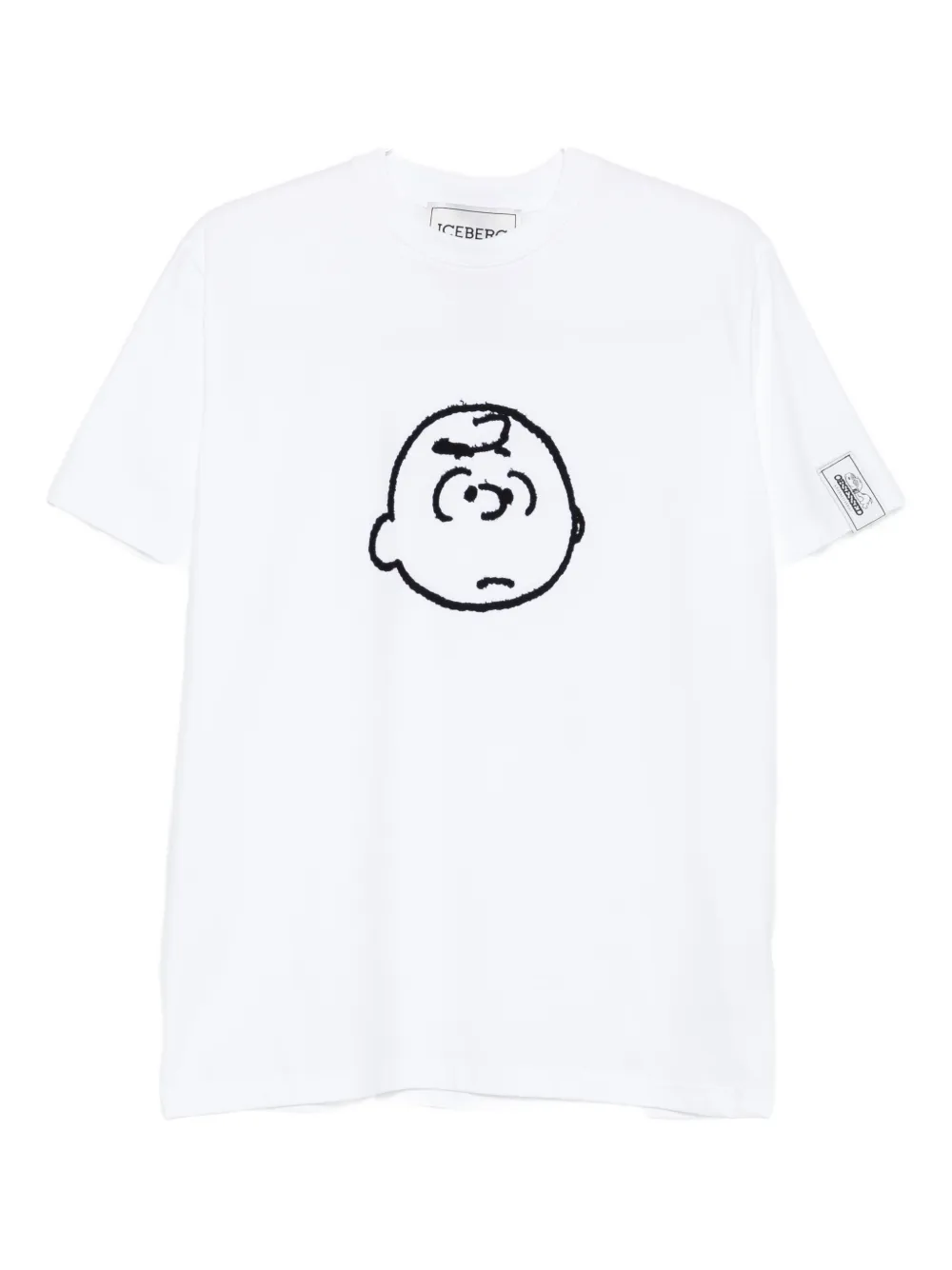 

Футболка с вышивкой X Peanuts Iceberg, белый