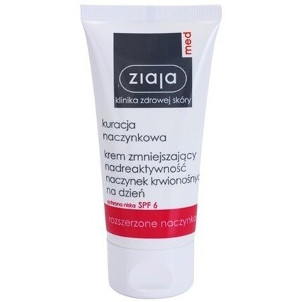 

Увлажняющая кожа со склонностью к покраснениям Spf 6 Capillary Care 50мл, Ziaja