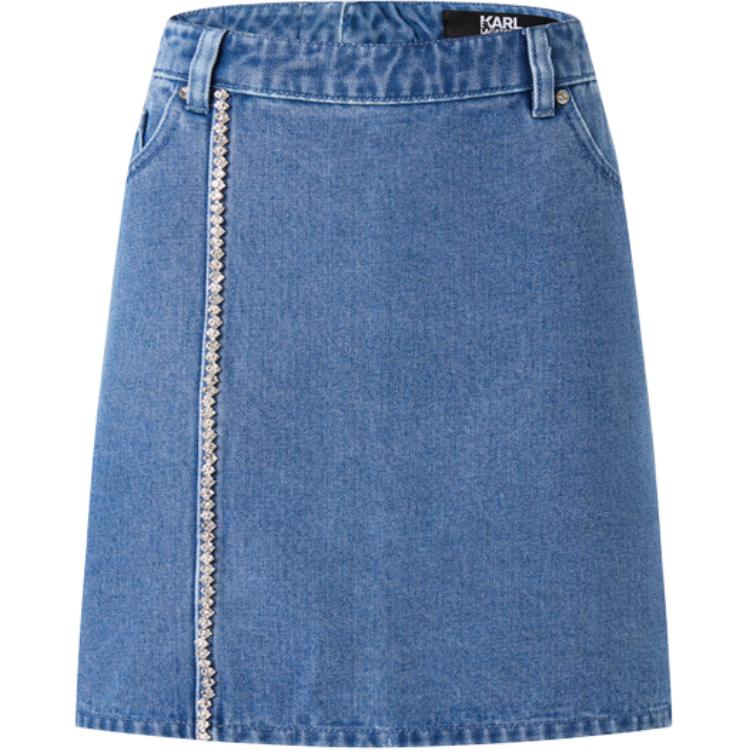 

KARL LAGERFELD / Karl Lagerfeld Jeans Юбка-мини джинсовая Karl Lagerfeld Denim Blue