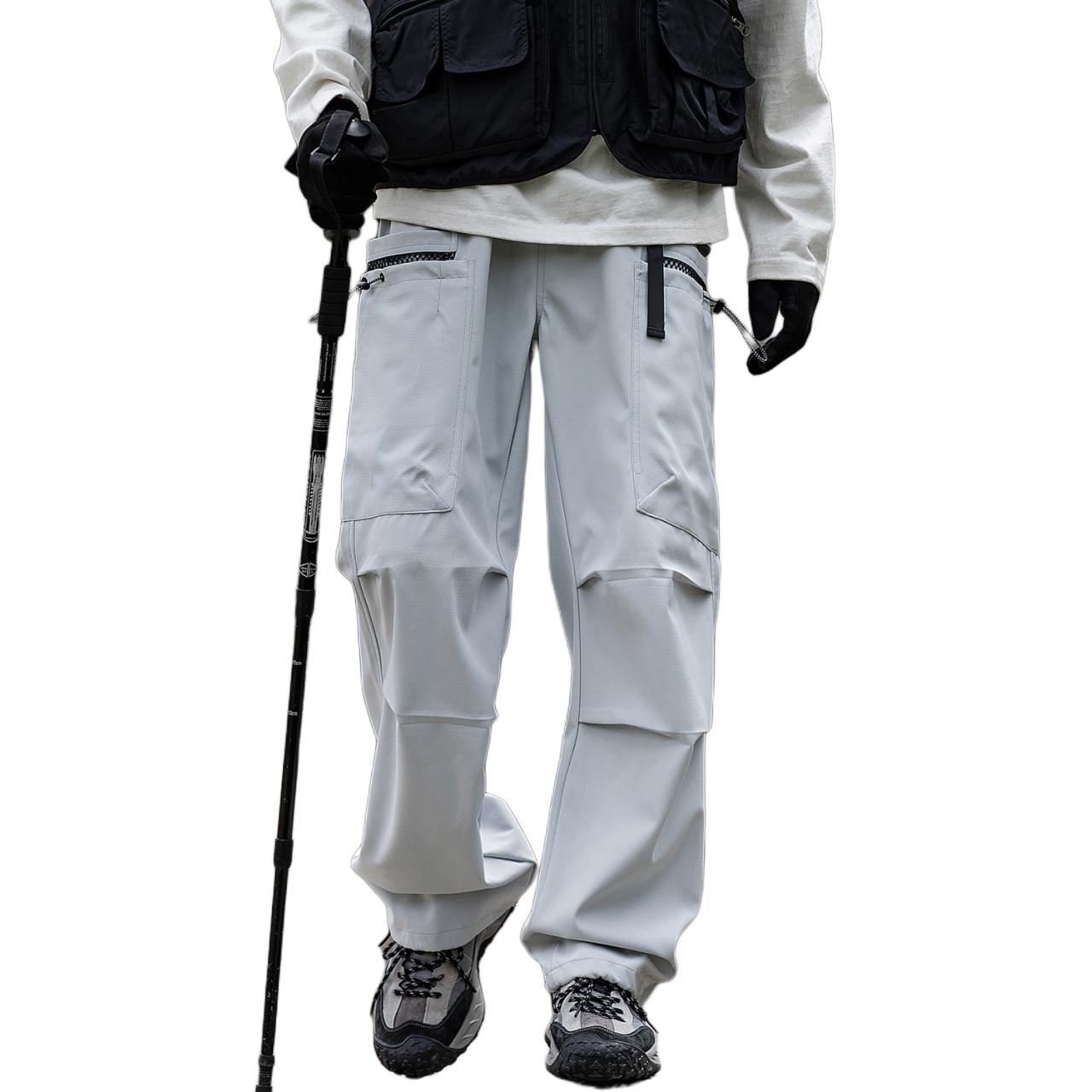 

Ветрозащитные брюки Unisex RAP PANDA, Белоснежные