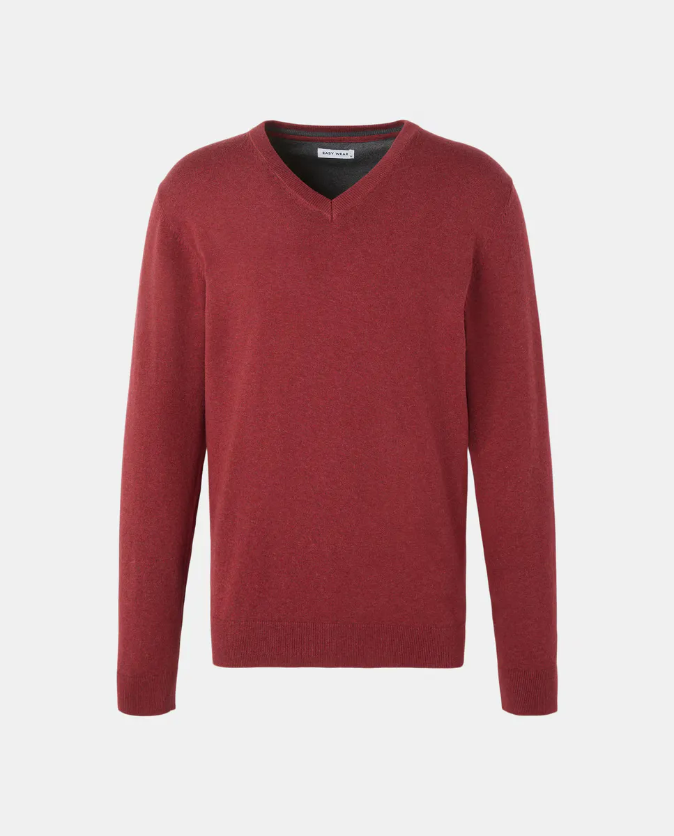 

Однотонный джемпер для мужчин Easy Wear, розовый