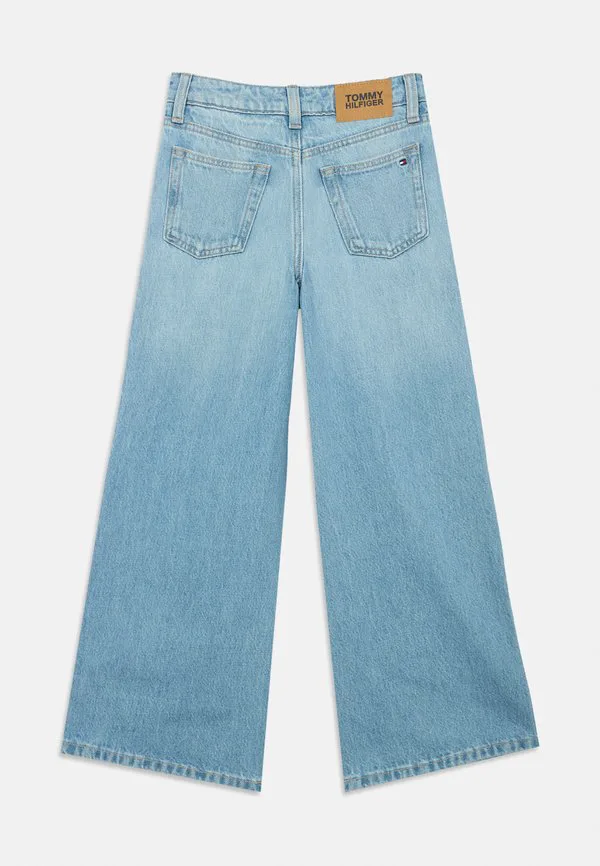 Джинсы свободного кроя с широкими штанинами Tommy Hilfiger, Light Blue Denim — фото 2