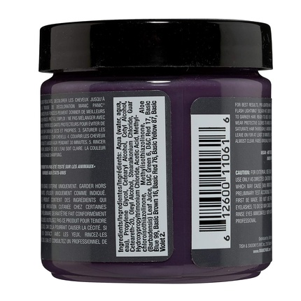 Краска для волос Alien Grey, не тестируется на животных, веганская, 118 мл Manic Panic — фото 2