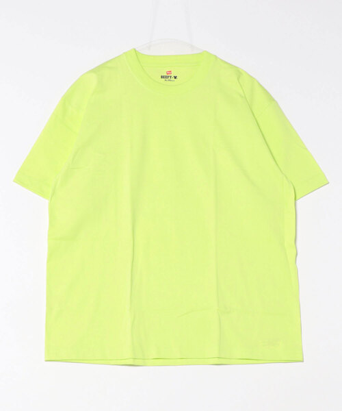 

Футболка Hanes Beefy H5180, светло-желтая