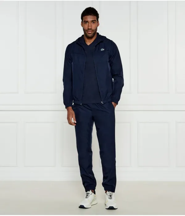 Спортивный костюм regular fit Lacoste, темно-синий — фото 2