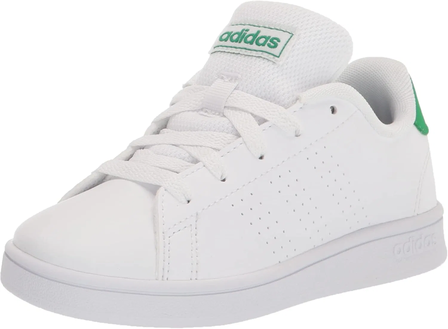 Кроссовки теннисные adidas, цвет Ftwr White/Green/Core Black