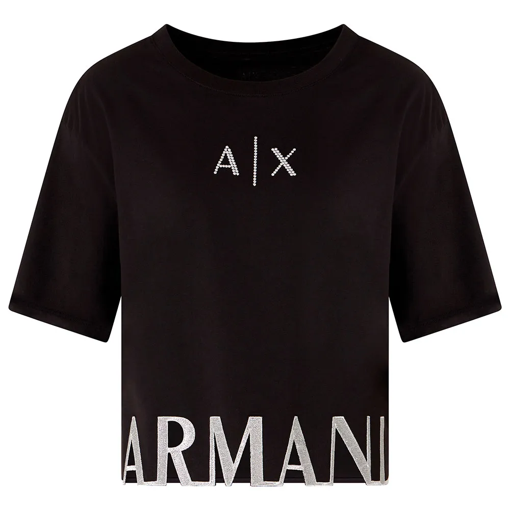 

Футболка с коротким рукавом Armani Exchange XW001699_AF10356, черный