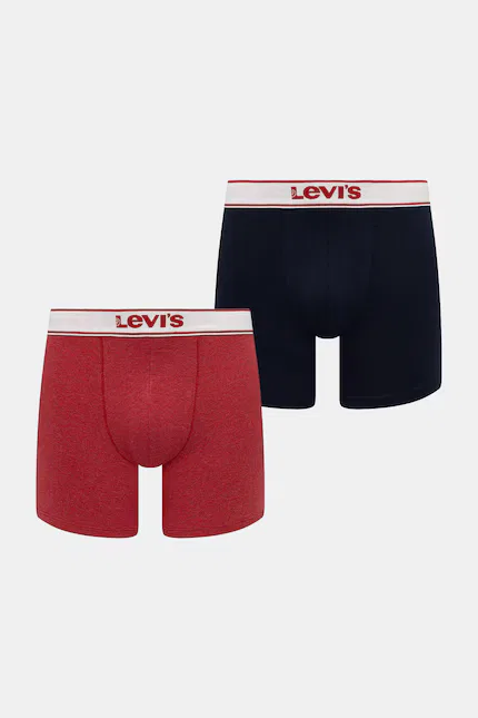 Боксеры 2 шт Levi's, красный