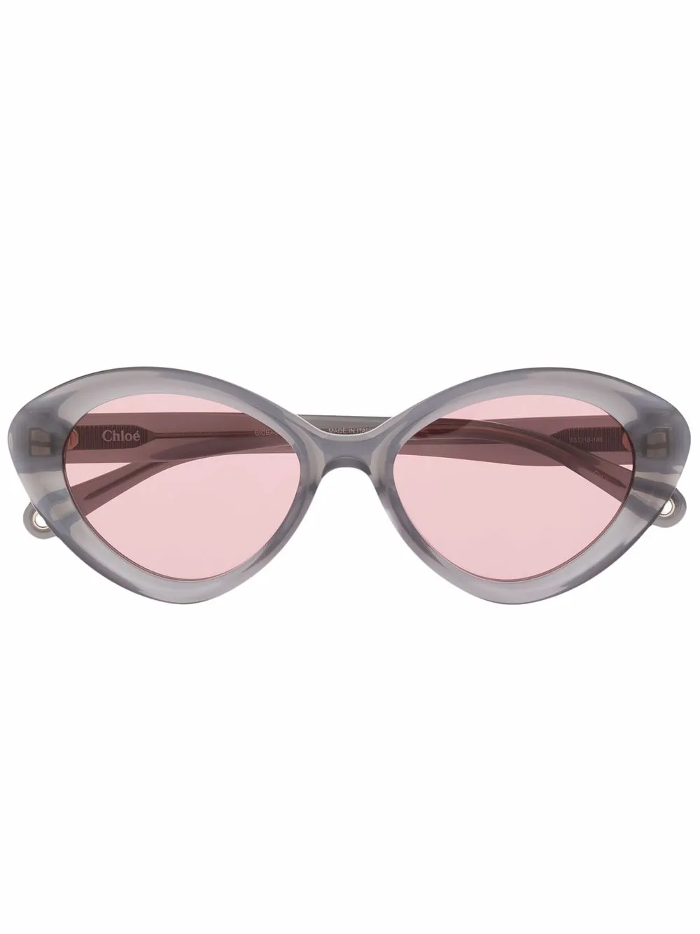 

Солнцезащитные очки Osco в оправе 'кошачий глаз' Chloé Eyewear, серый