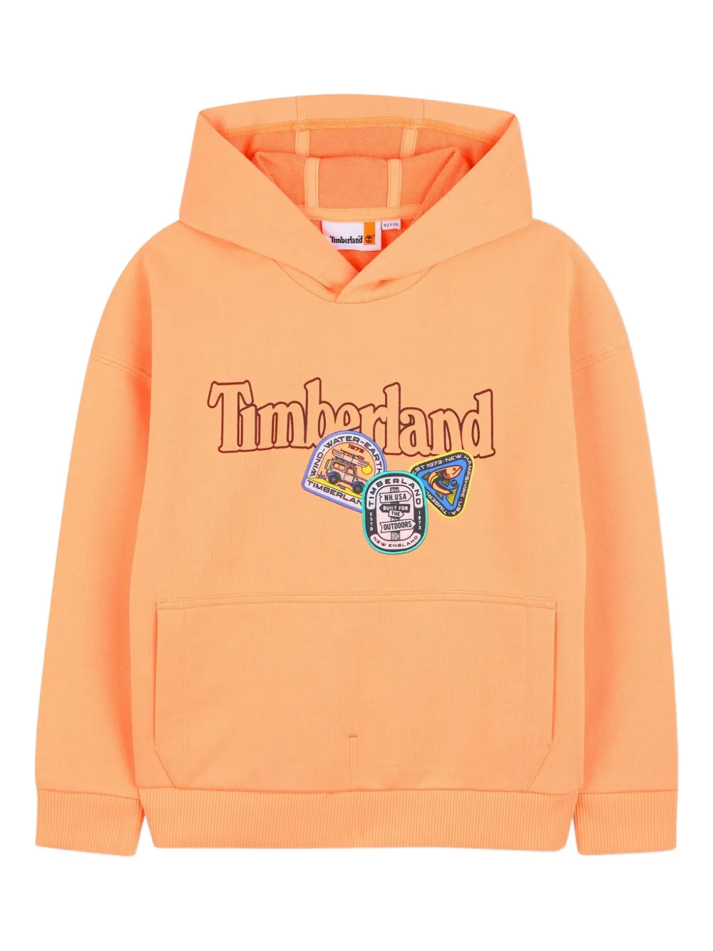 

Худи с логотипом Timberland Kids, оранжевый