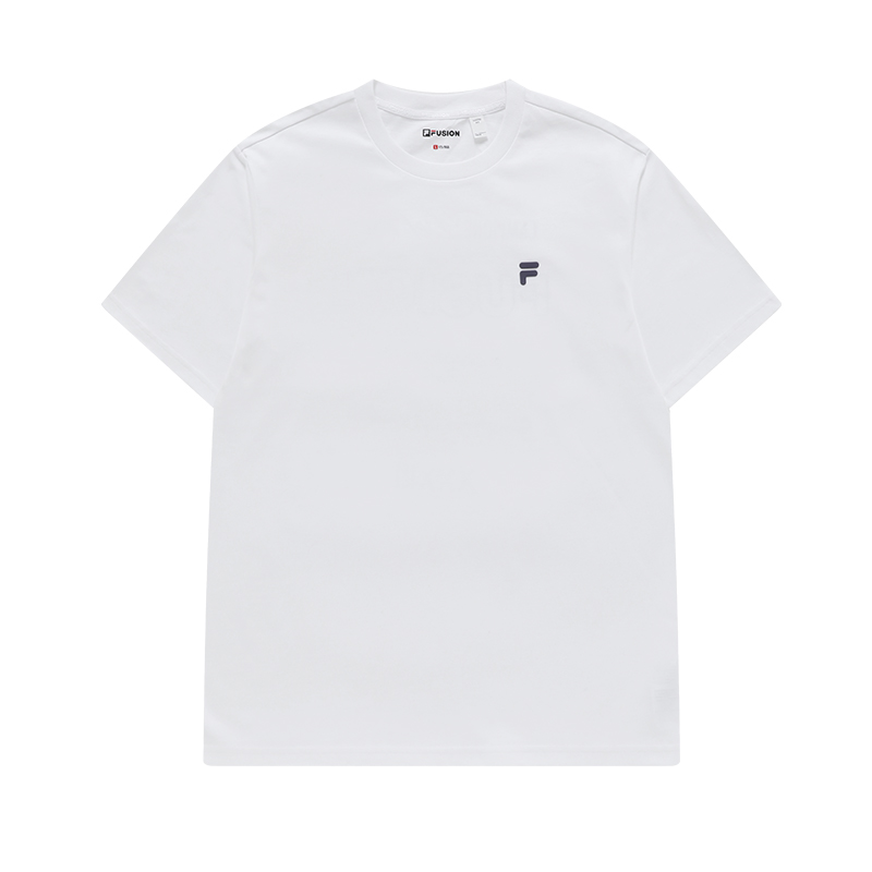 

Футболка унисекс белая FILA FUSION