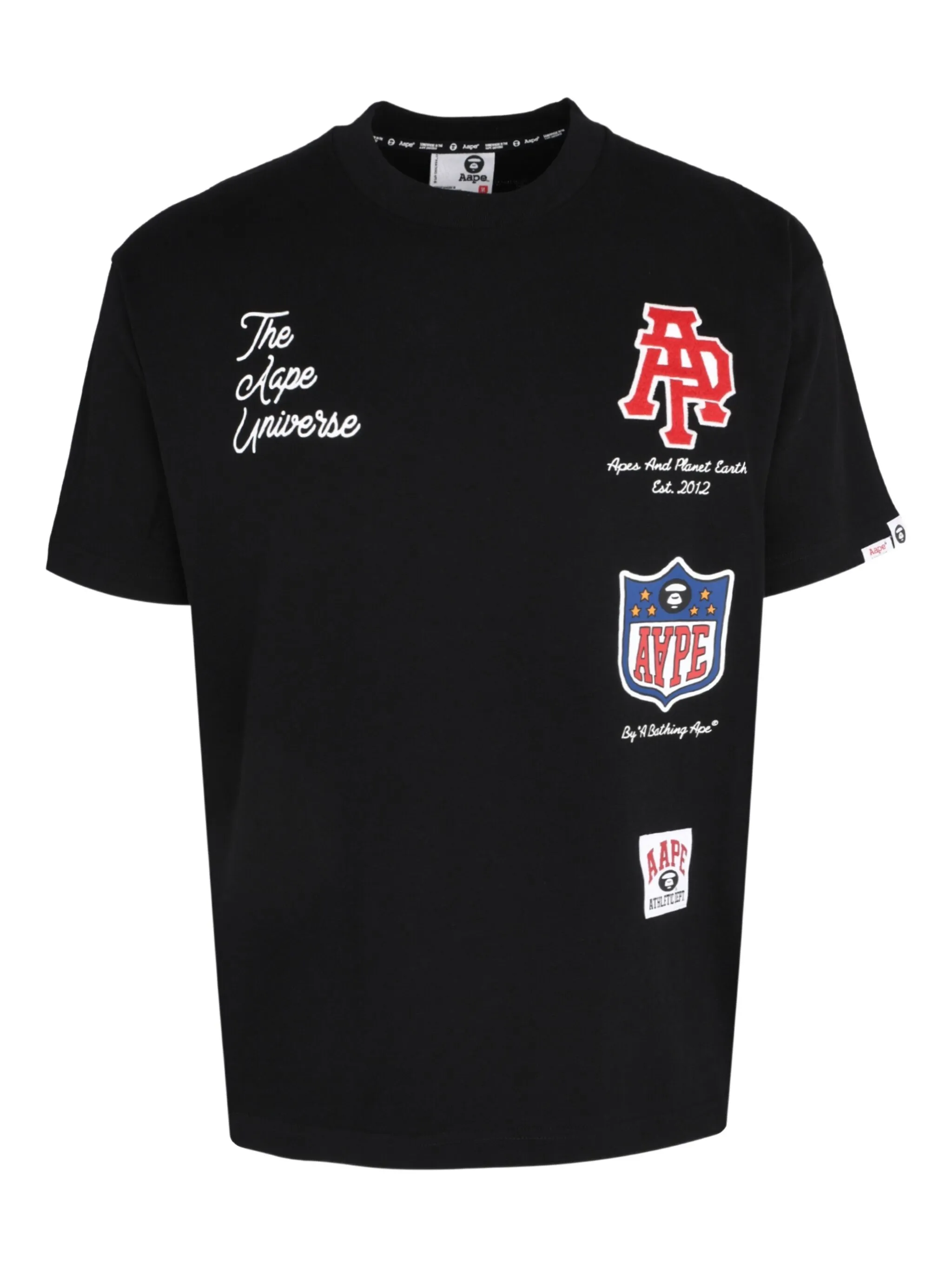 

Футболка AAPE Fancy Main Aape By A Bathing Ape, черный
