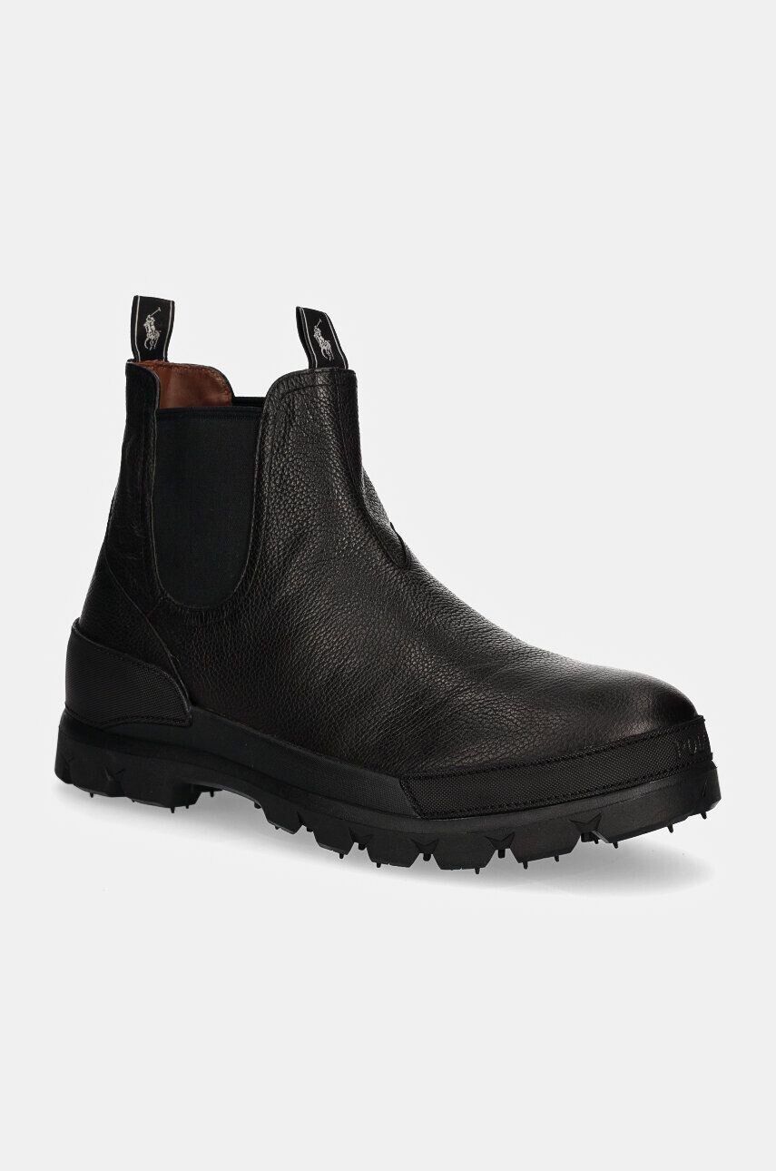 

Кожаные ботинки челси Polo Ralph Lauren Oslo Chelsea, черный