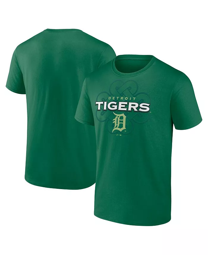 

Мужская футболка Kelly Green Detroit Tigers Celtic Luck Fanatics