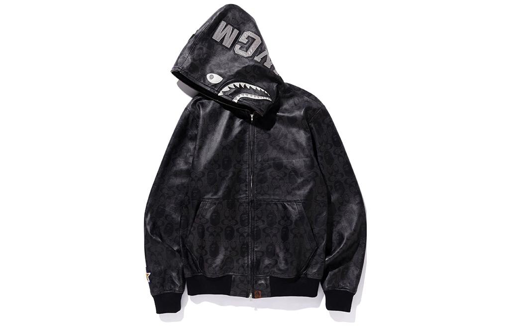 

Coach X BAPE X COACH Куртка мужская черная A Bathing Ape, черный