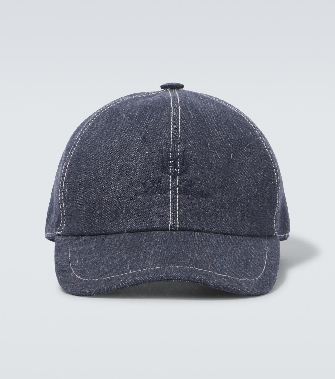

Джиновая бейсболка Loro Piana, Surge Blue