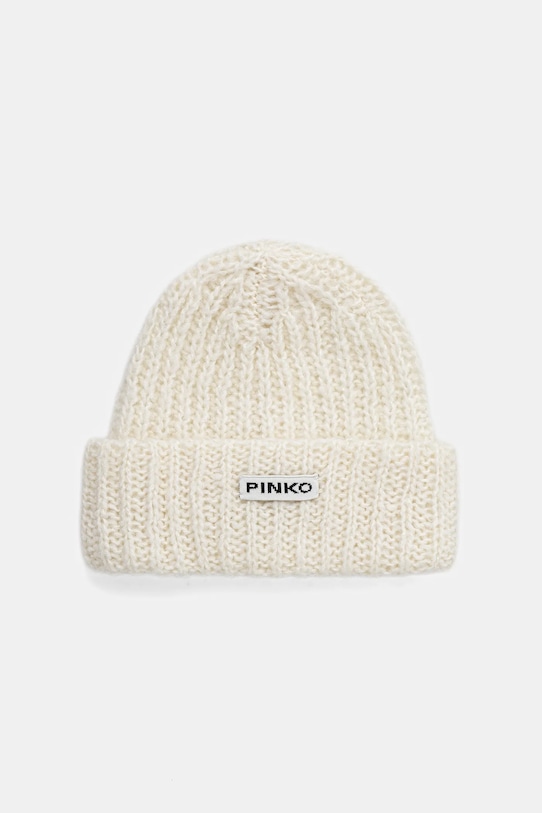 

Шерстяная шапка Pinko, бежевый