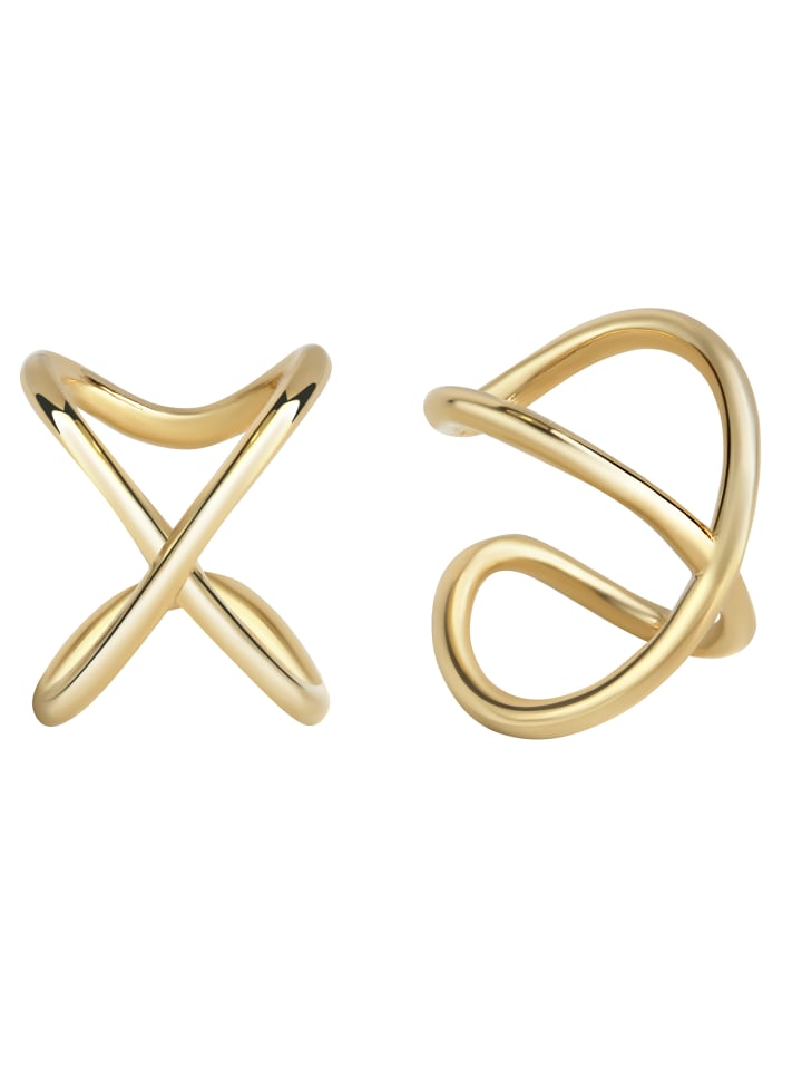 

Fascination by Ellen K. Серьги 375/- Gold in gelb