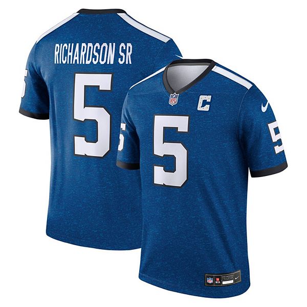 

Мужская футболка Anthony Richardson Sr Royal Indianapolis Colts Alternate Indiana Nights Legend Nike