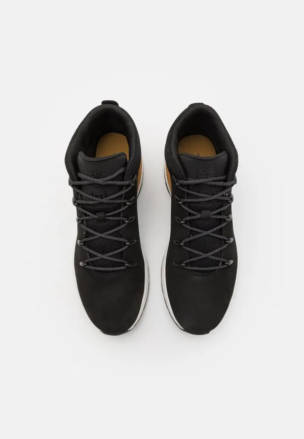 Ботинки sprint trekker средней высоты на шнуровке до щиколотки Timberland, Black/White — фото 4