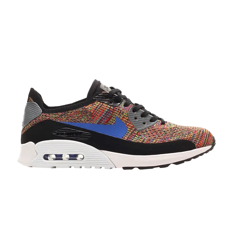 

Кроссовки Nike Wmns Air Max 90 Flyknit 2.0 'Multicolor', черный