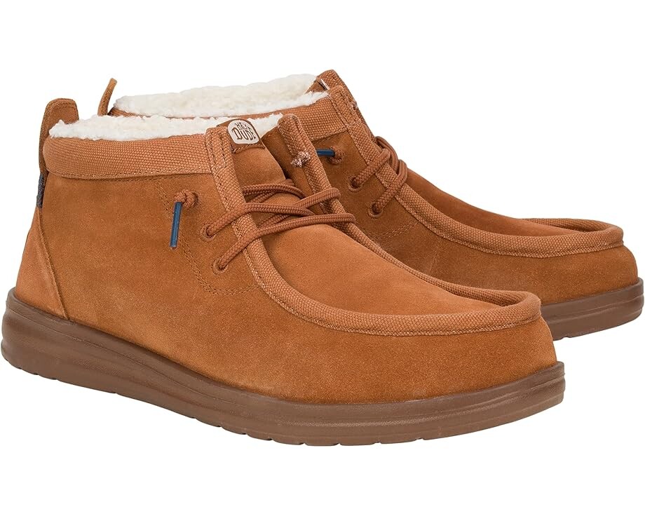 

Ботинки Hey Dude Wally Mid GripR Warmth, коричневый