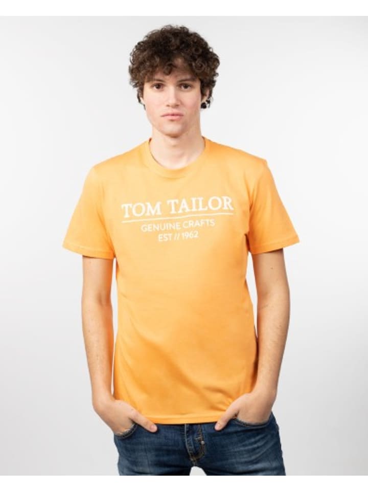 

Футболка Tom Tailor, оранжевый