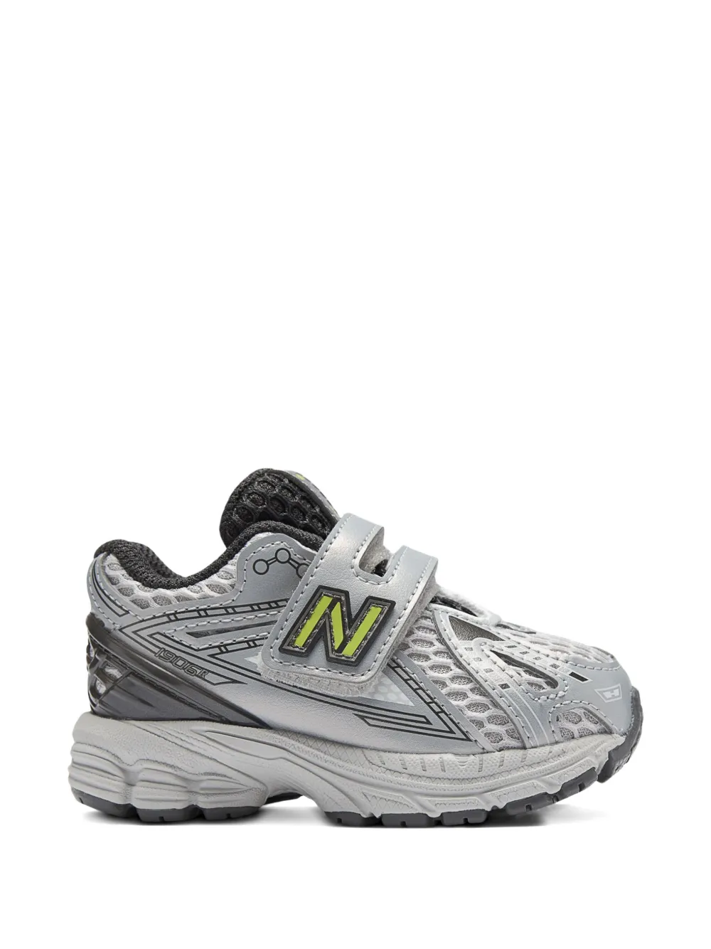 Кроссовки 1906 на липучках New Balance Kids, серый — фото 2