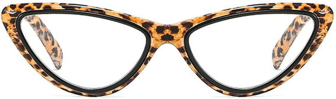 

Солнцезащитные очки COTIA в форме маленького кошачьего глаза, треугольные, в стиле ретро, ​​модные, для женщин и мужчин, с индивидуальным дизайном, Leopard Clear