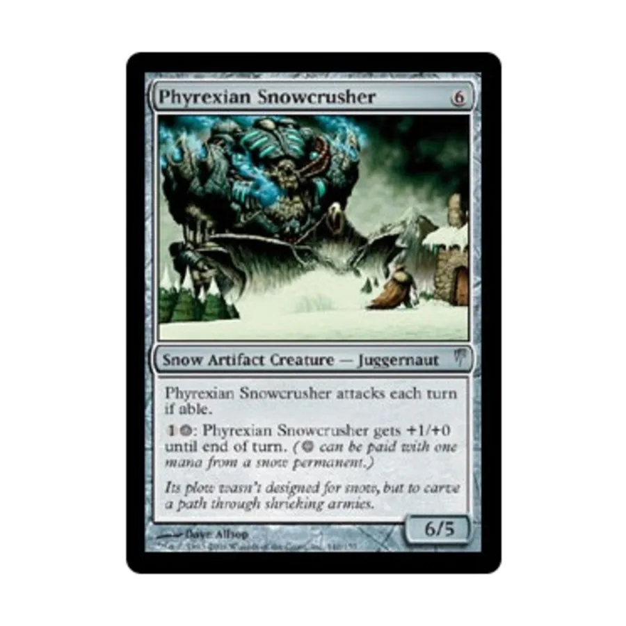 

CCG Фирексийский снегоочиститель (U), MTG - Coldsnap