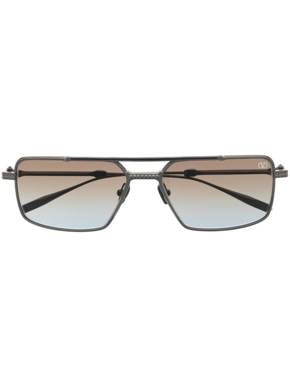 

Солнцезащитные очки-пилоты Rockstud Valentino Eyewear, черный