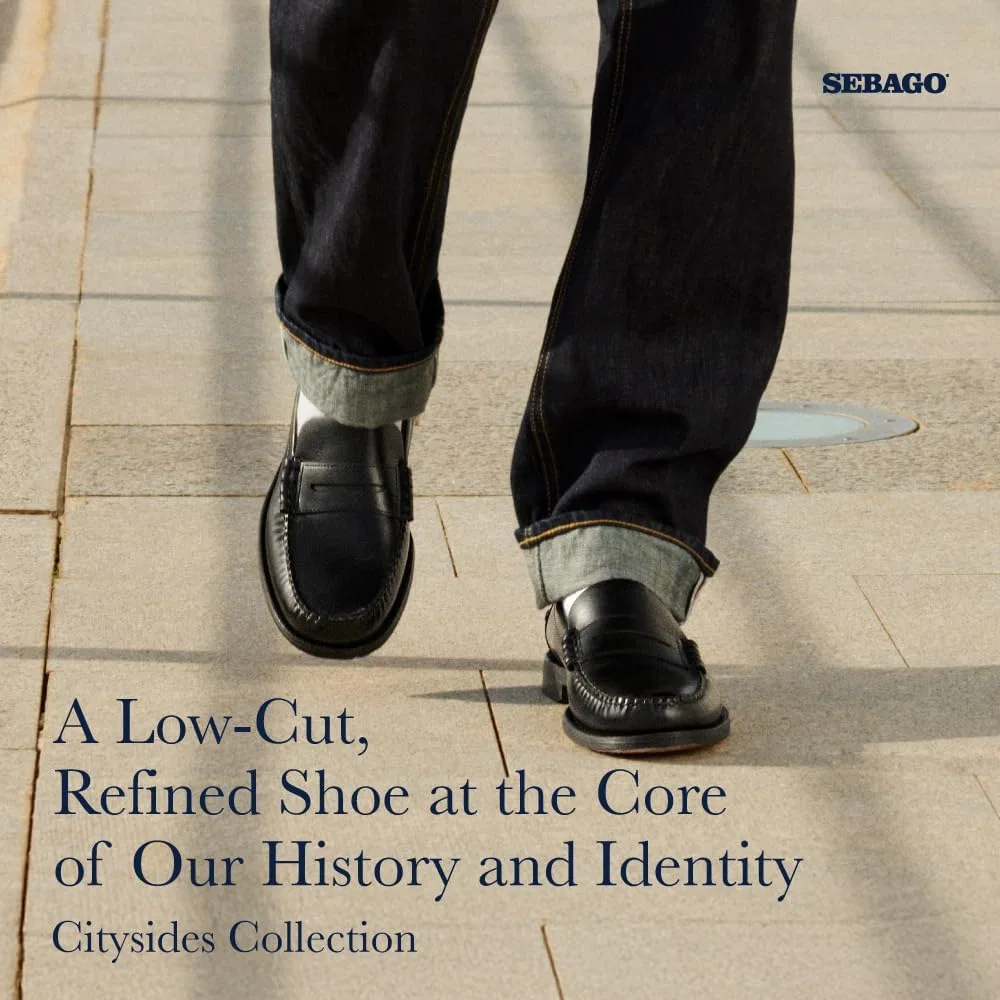 Лоферы Sebago Classic Dan, коричнево-бордовый — фото 4
