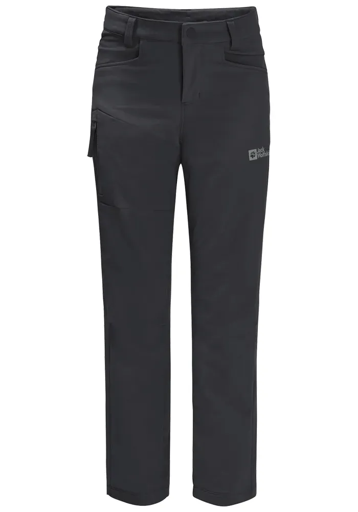 

Брюки из софтшелла Jack Wolfskin "ACTIVATE PANTS K", черный