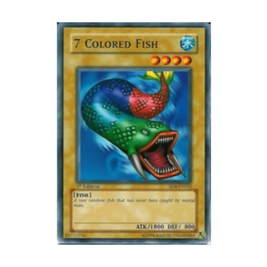 

CCG 7 цветных рыбок (обычные), Yu-Gi-Oh - Structure Deck - Fury from the Deep - Singles