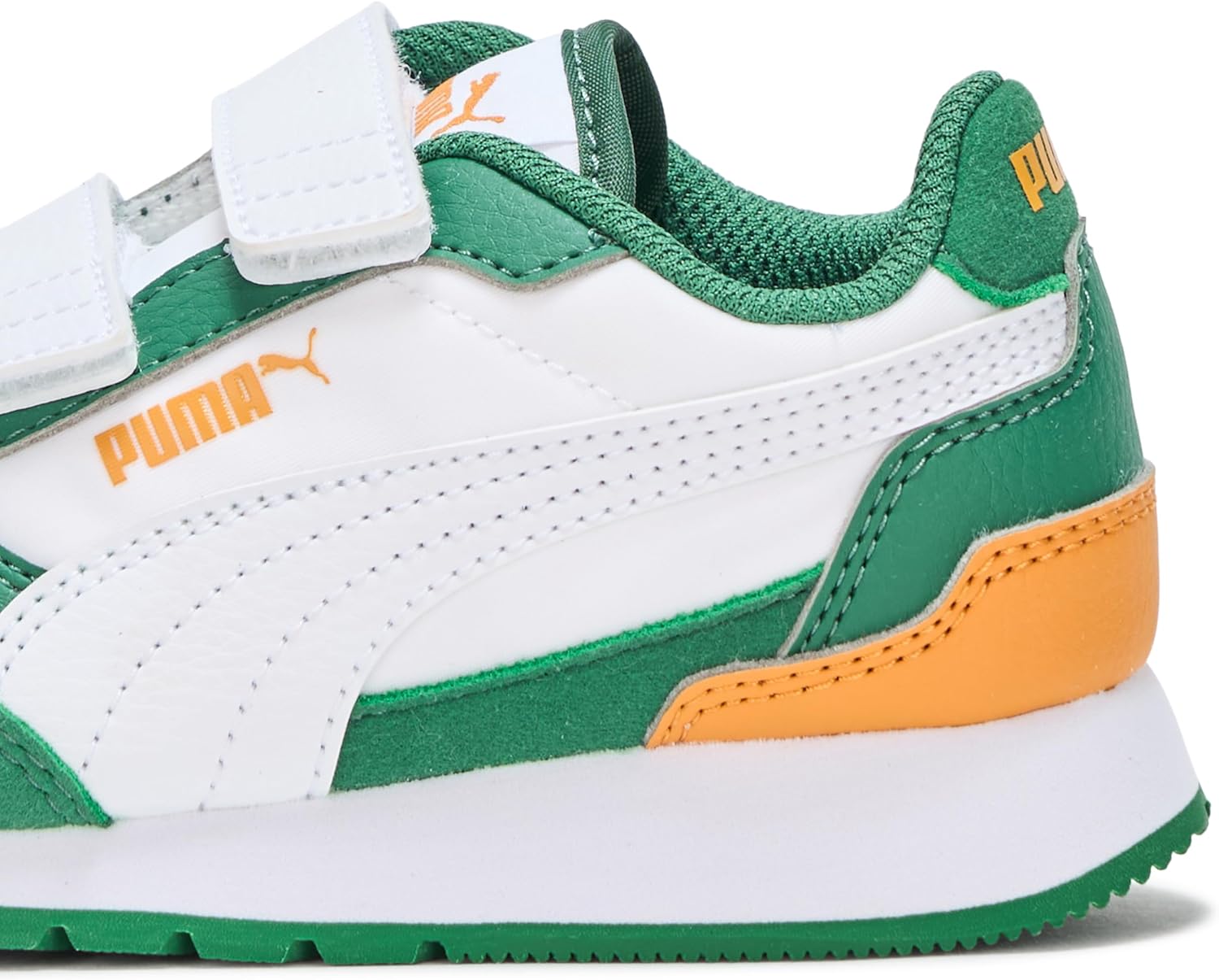 Кроссовки Puma St Runner унисекс-детские на липучке, белый — фото 4