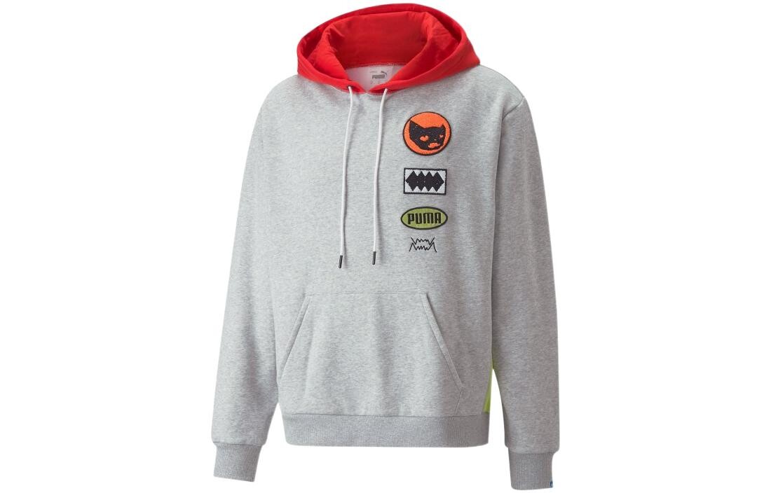 

Свитшот Playbook для мужчин, серый Puma, серый