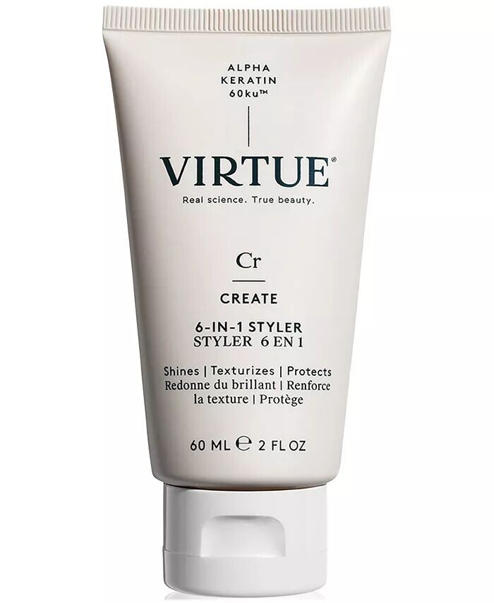

Крем для укладки волос Styler 6-в-1, 2 унции Virtue