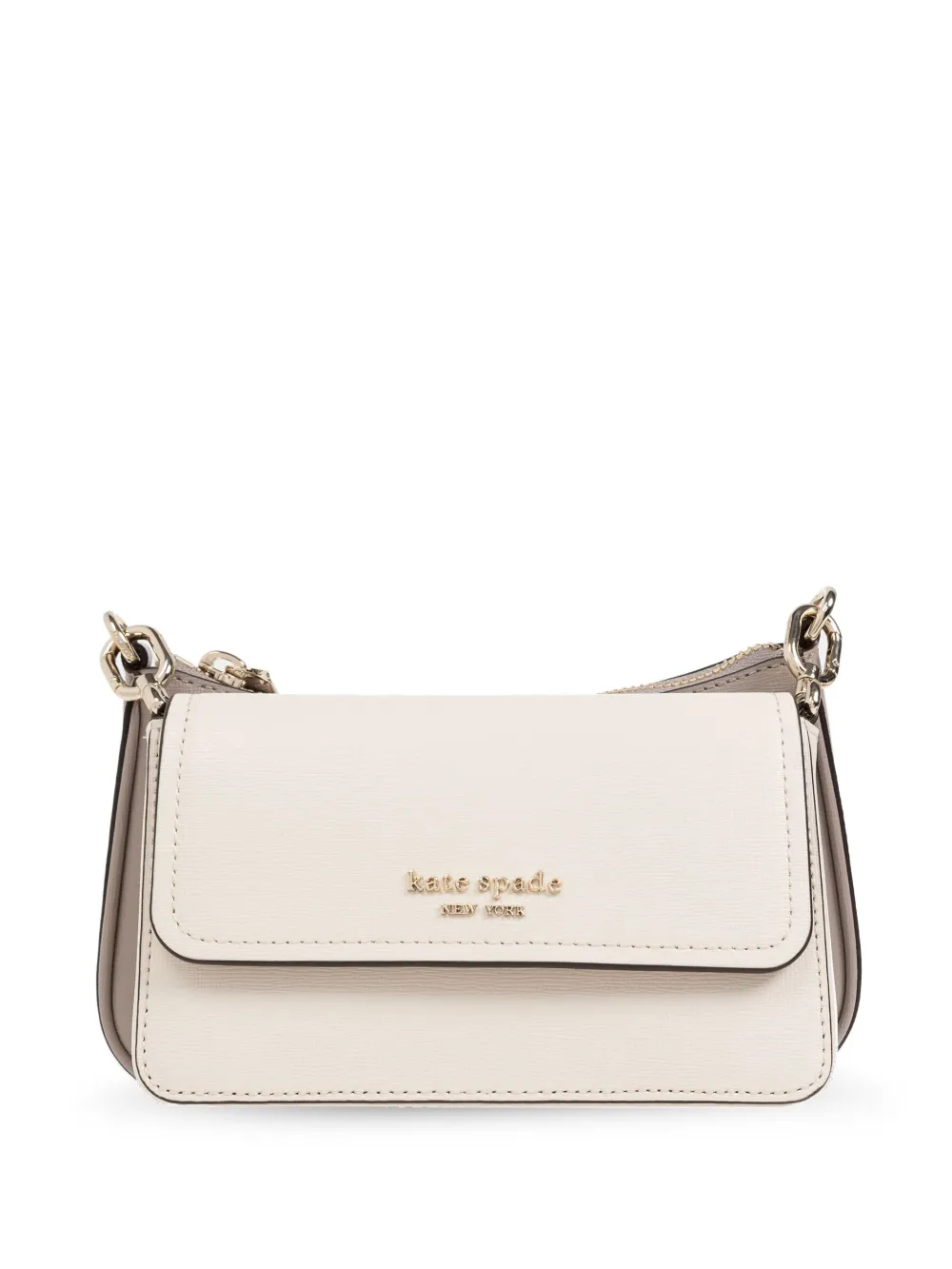 

Сумка через плечо Double Up в стиле колор-блок Kate Spade, нейтральный
