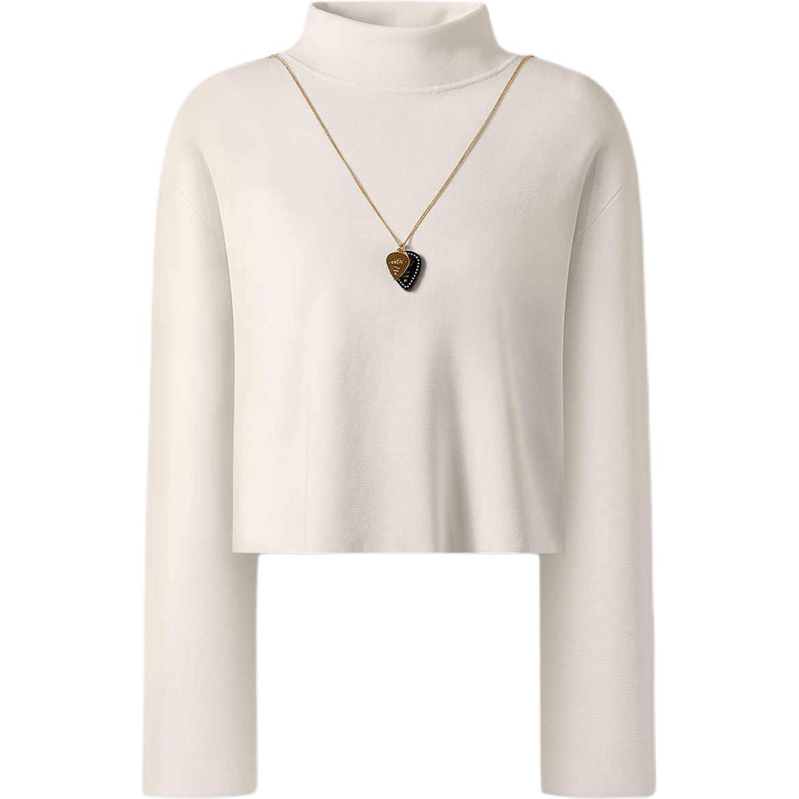 

KARL LAGERFELD / Karl Lagerfeld Jeans Карл Лагерфельд Вязаный свитер женский белый