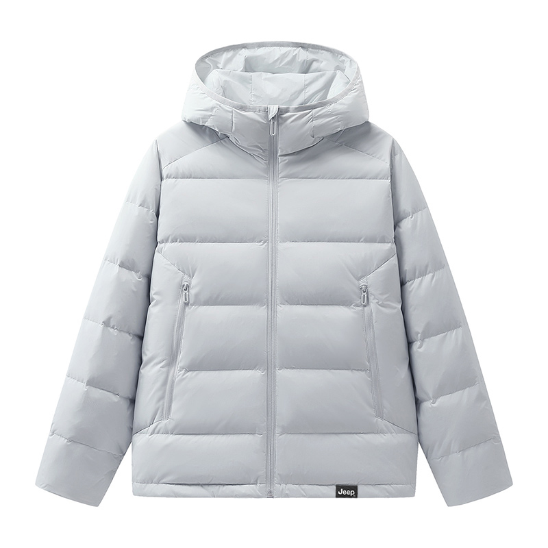 

Пуховик Unisex с капюшоном Moderate Jeep, белый