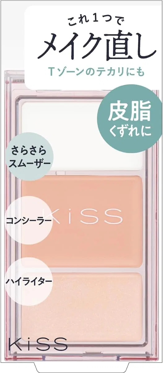 Палетка для макияжа KiSS Touch-up Palette N 02 матирующая 3.1 г — фото 2