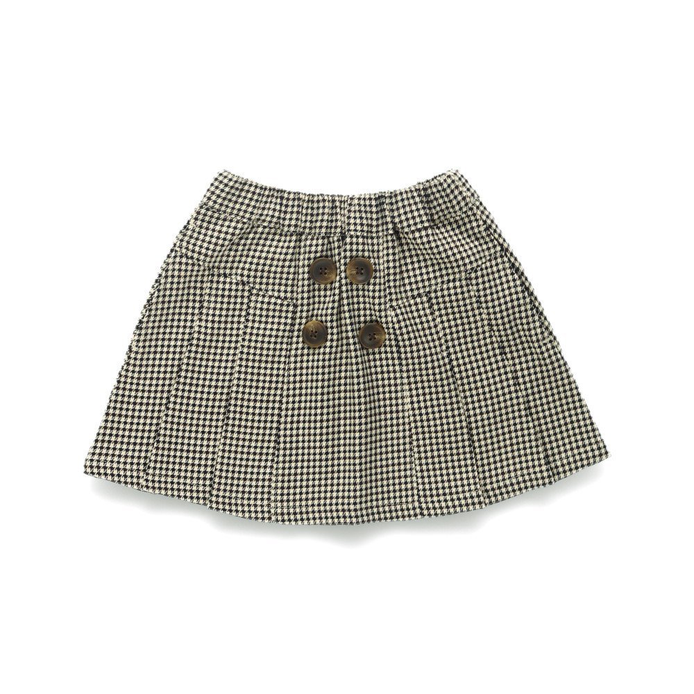 Плиссированная юбка с пуговицами спереди Branshes, brown — фото 2